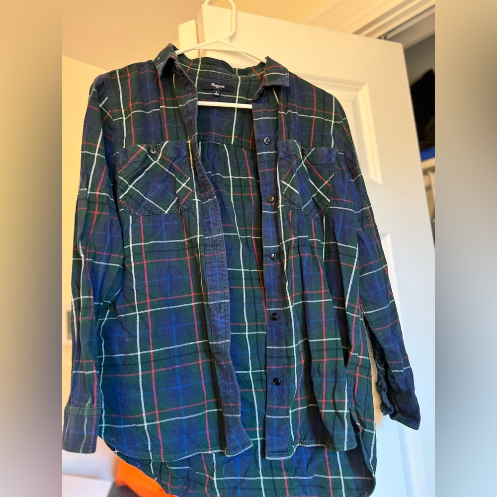Madewell flannel size small